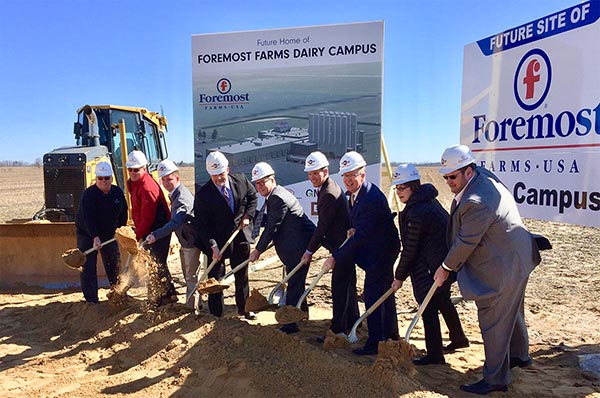 Foremost Farms Ground breaking