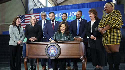 Governor Whitmer Signs Historic Clean Energy & Climate Action Package